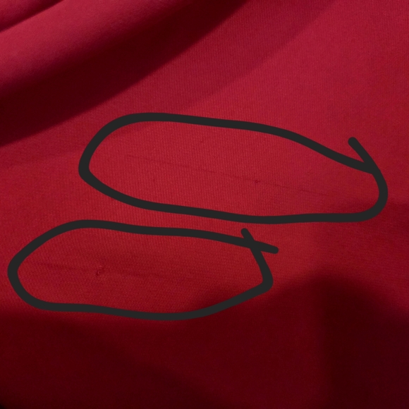 RW&CO. Rasberry Red Midi Dress - Picture 5 of 5